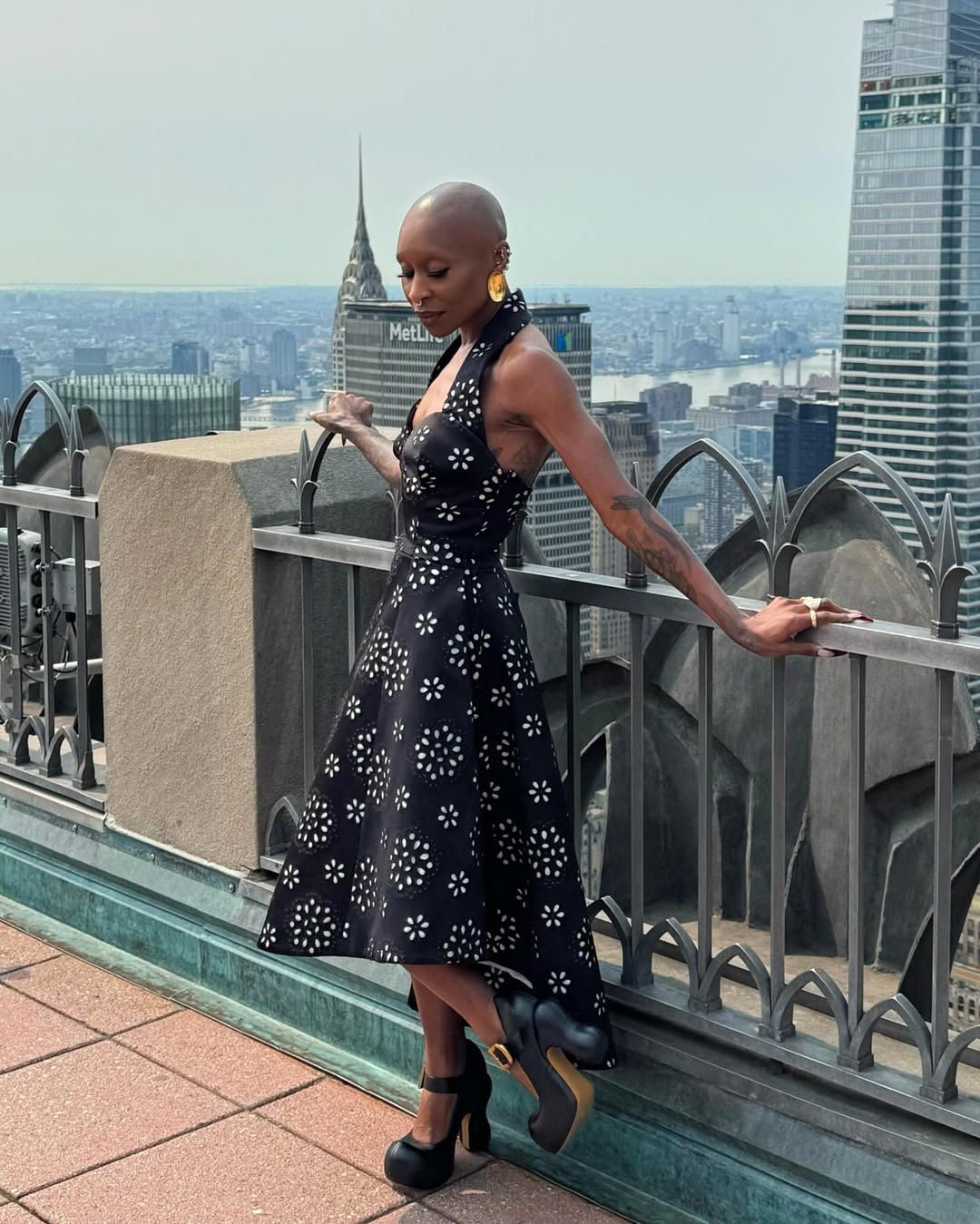 Cynthia Erivo Wears Lady Grey in NYC