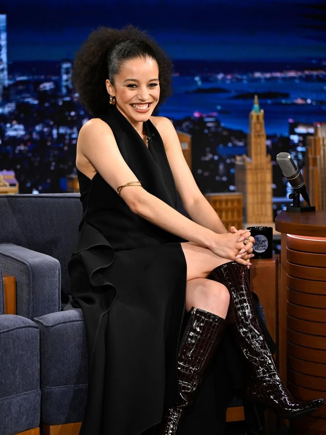 Chase Infiniti Wears Lady Grey on The Tonight Show Starring Jimmy Fallon