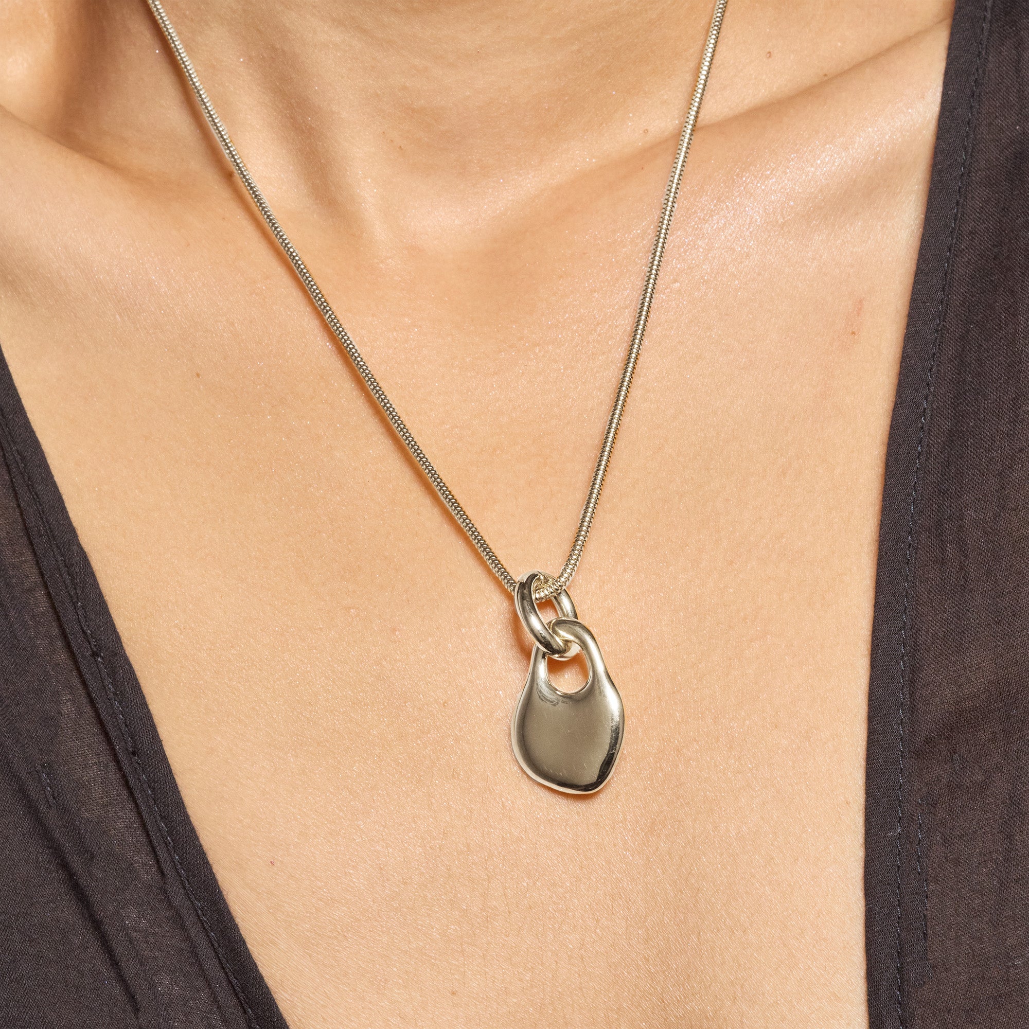 Addy Necklace in Silver