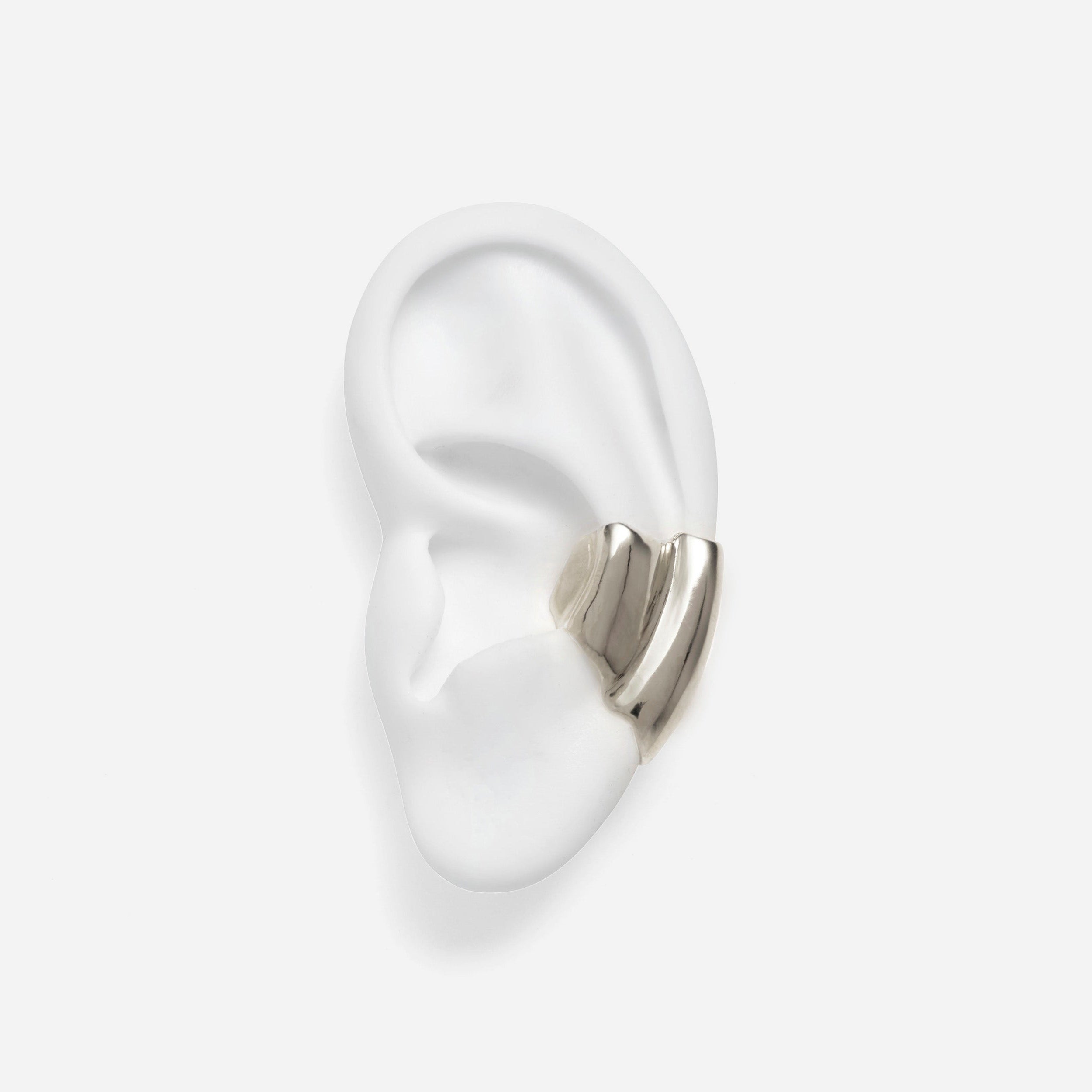 Conch Ear Cuff in Silver