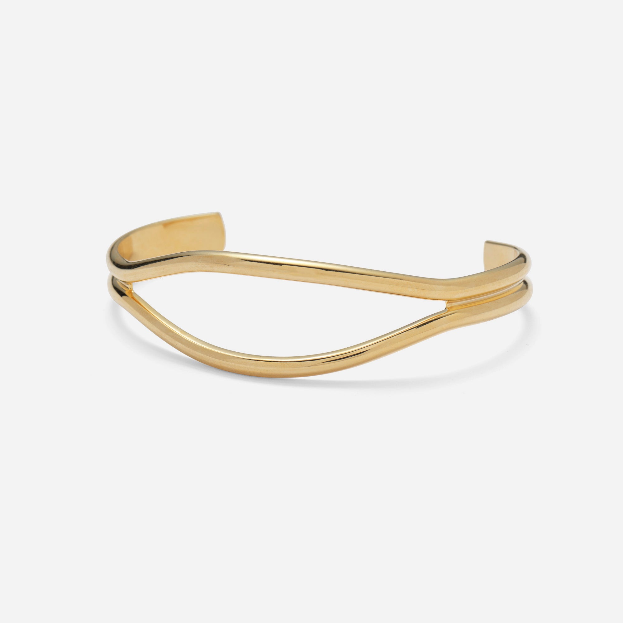 Gap Cuff in Gold