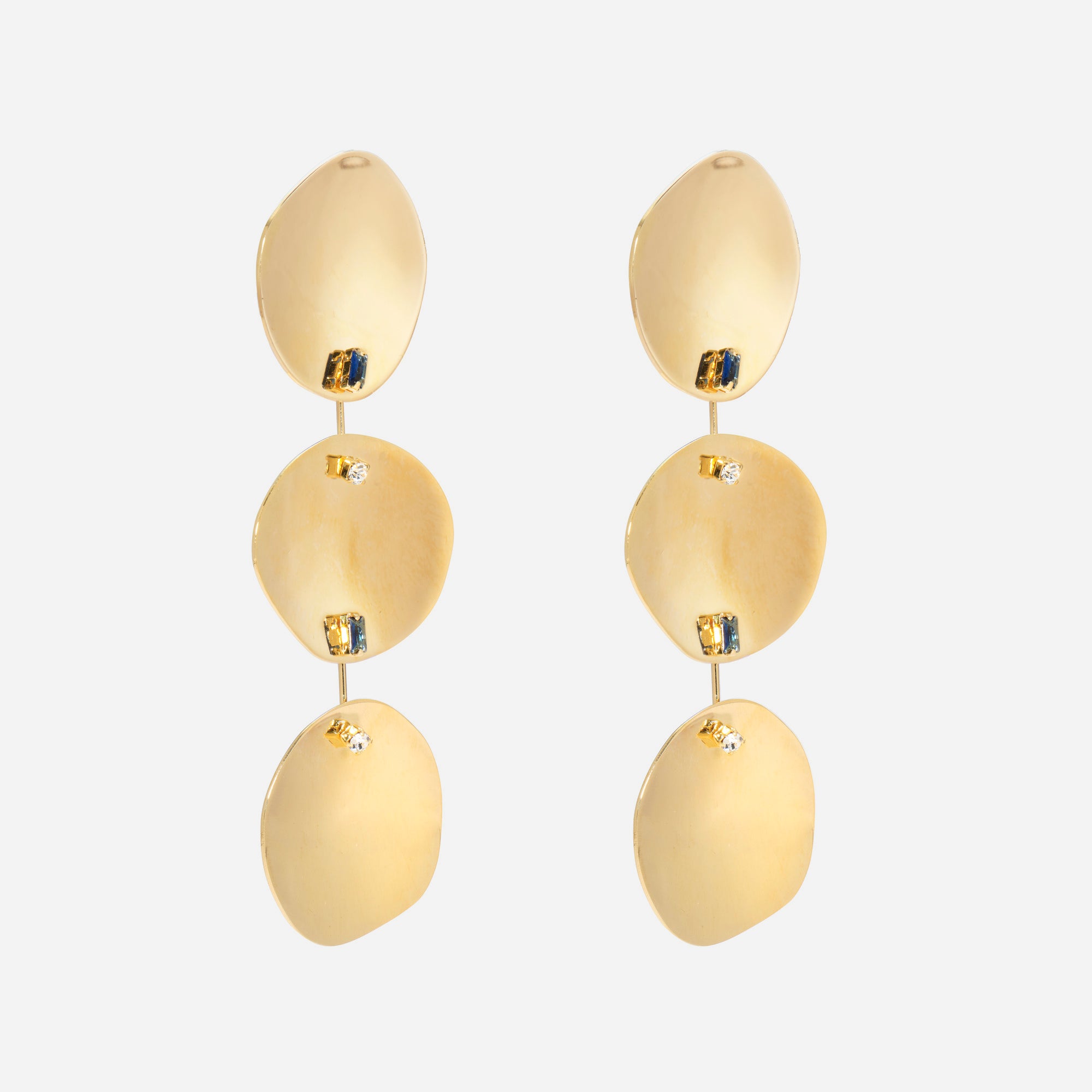 Gemma Earrings in Gold