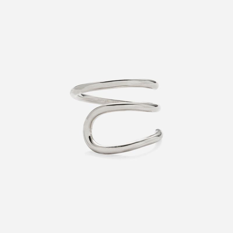 Coil Ring in Silver