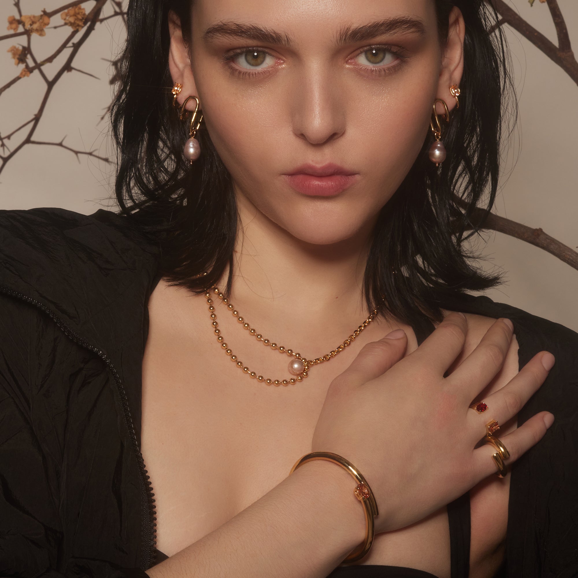 Verge Cuff in Gold