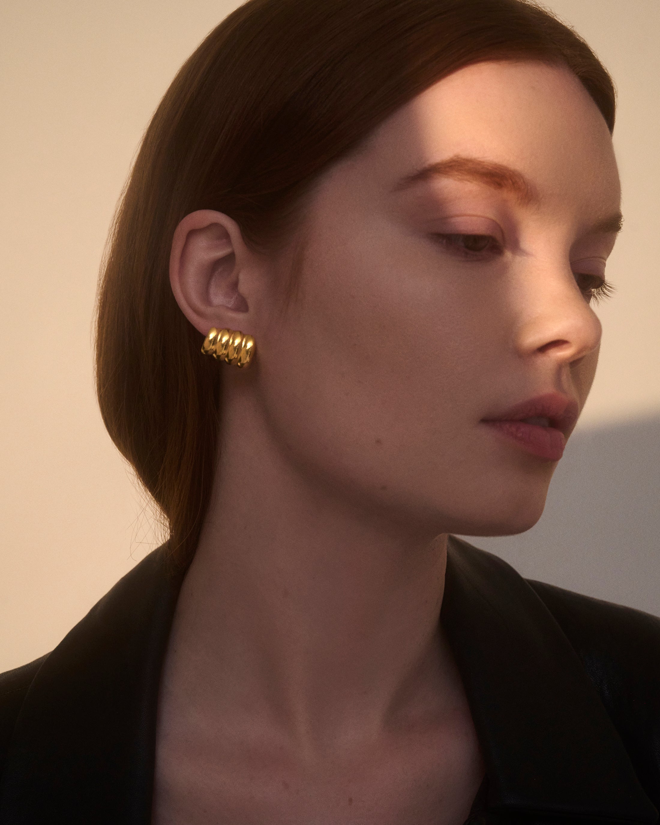 Scala Earrings in Gold