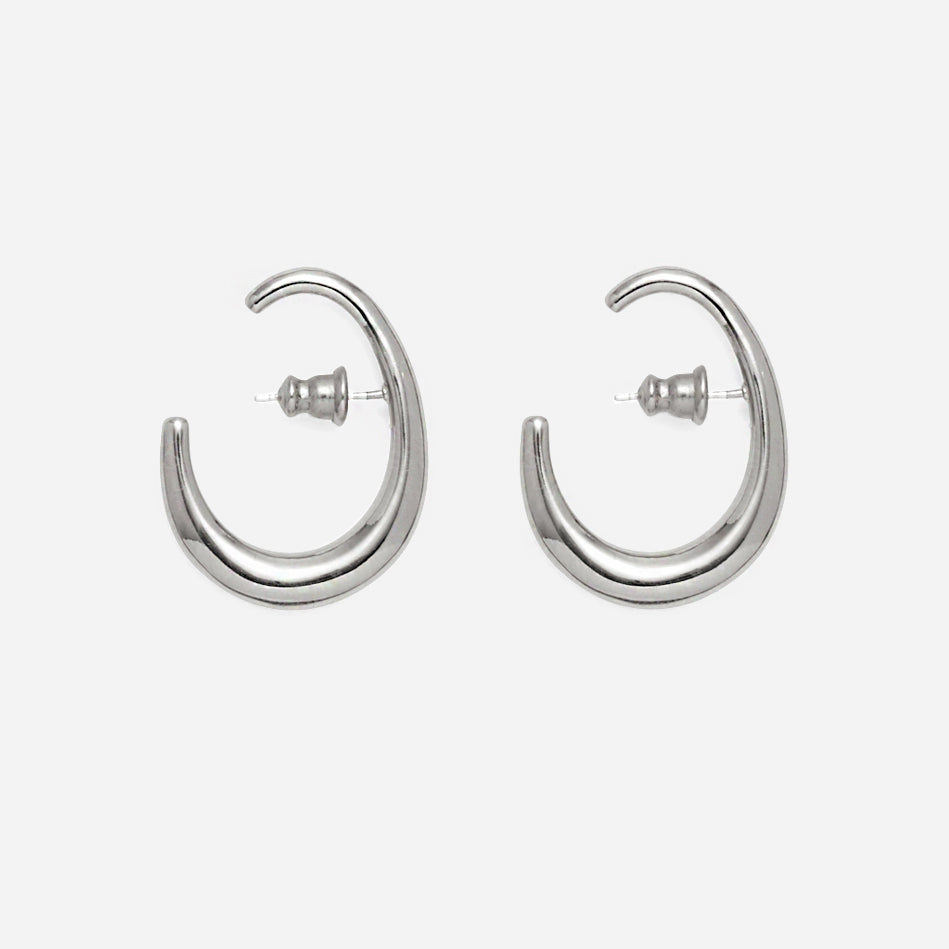 Lair Earrings in Silver