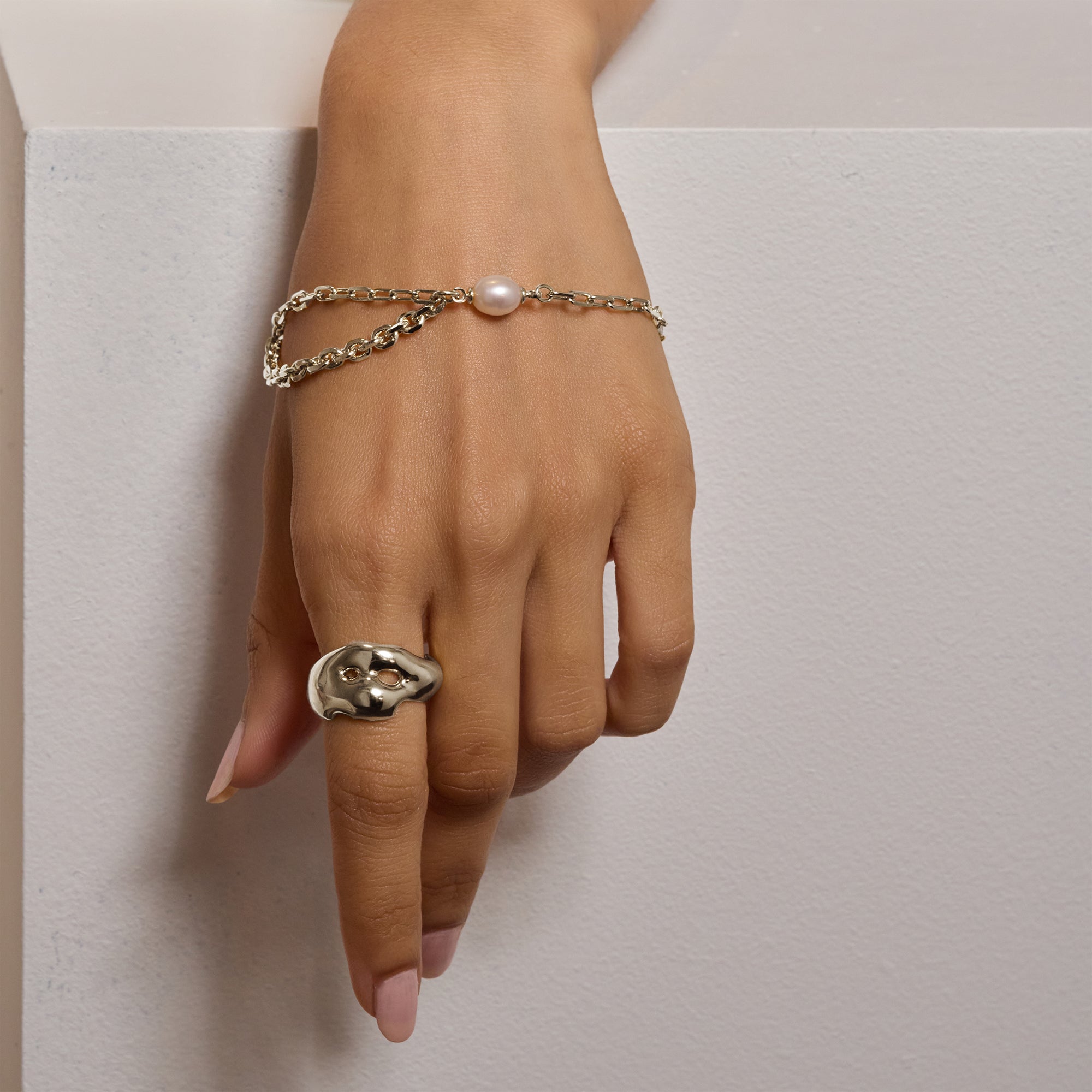 River Ring in Silver