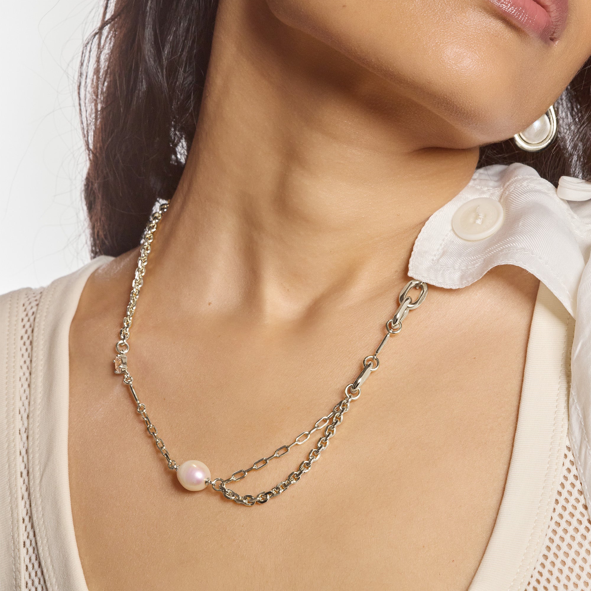 Sophie Necklace in Silver