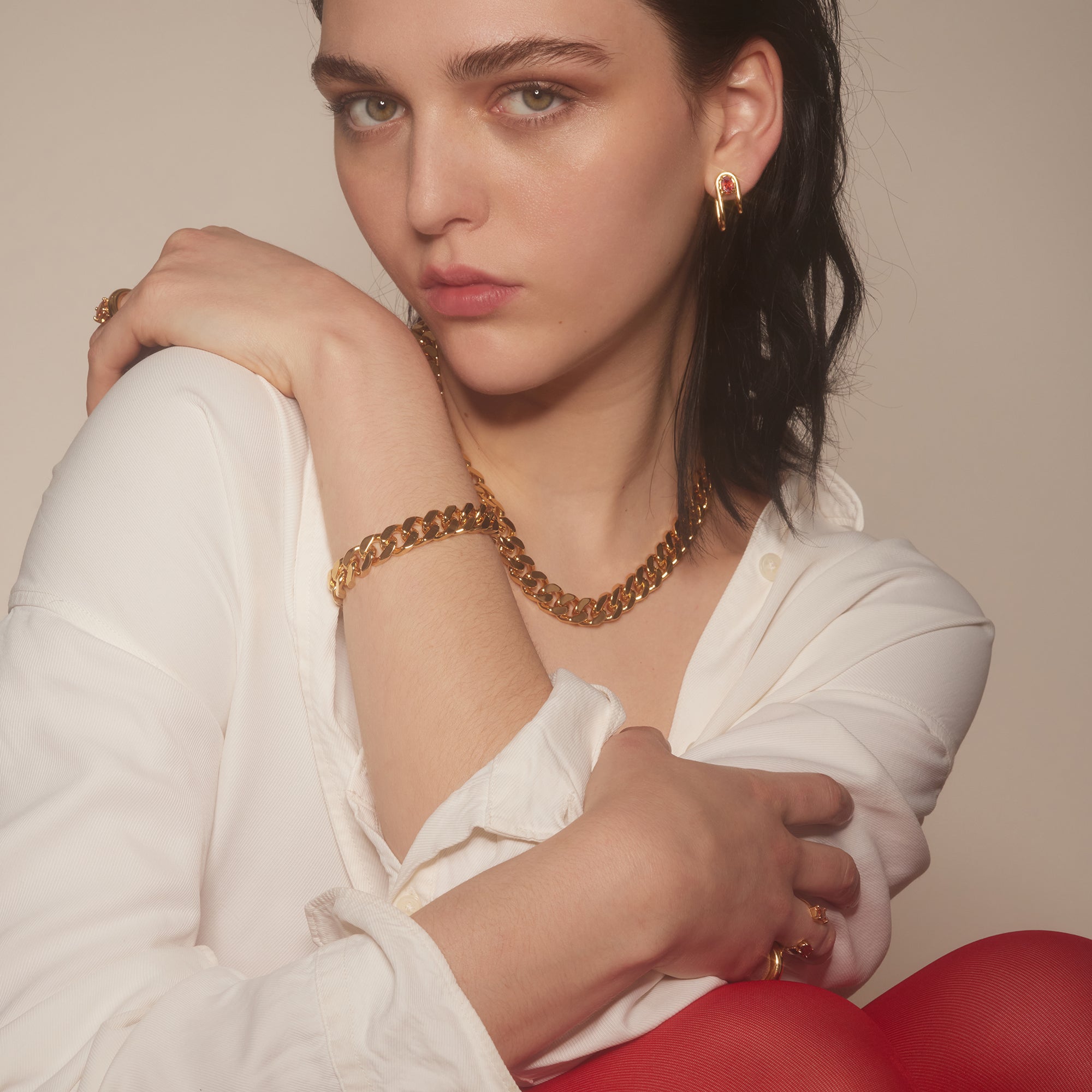 Vera Earrings in Gold