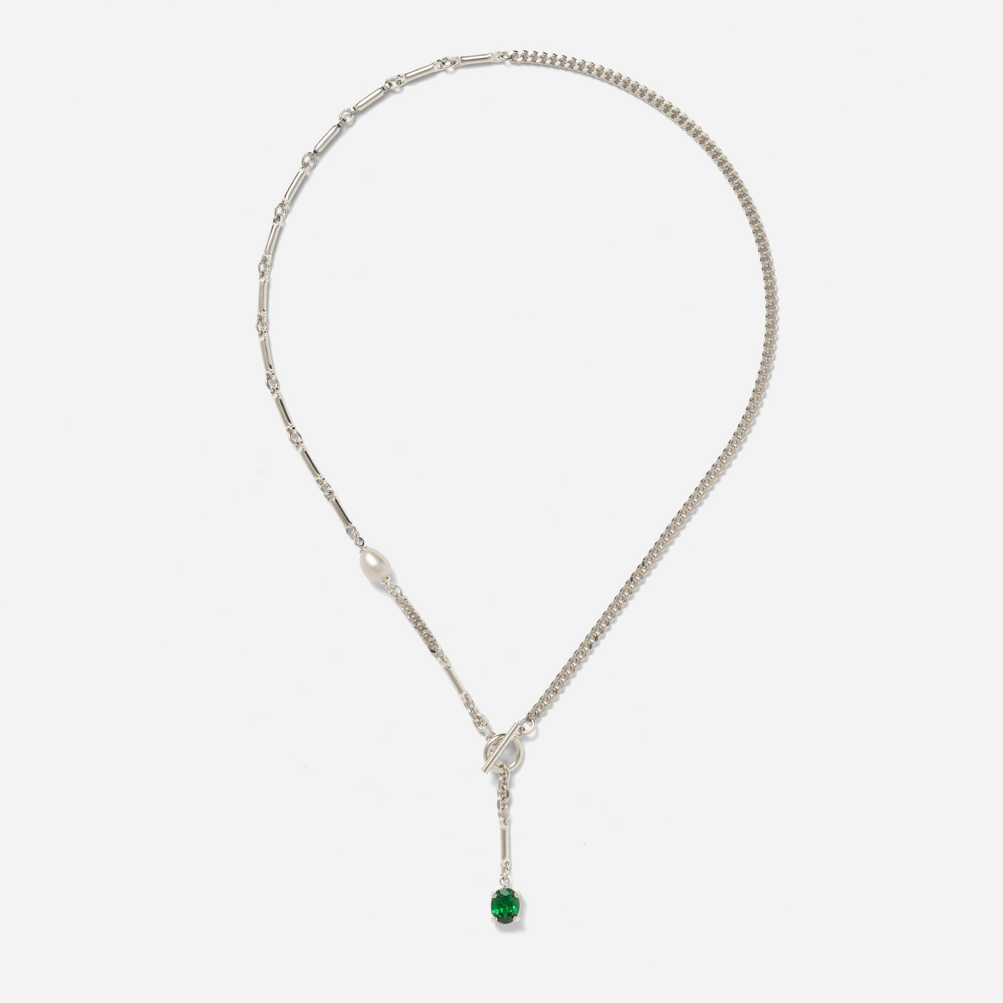 Aria Necklace in Silver