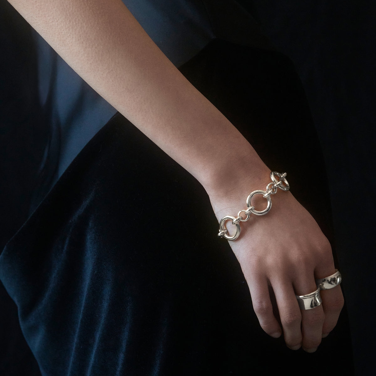 Cleo Bracelet in Silver