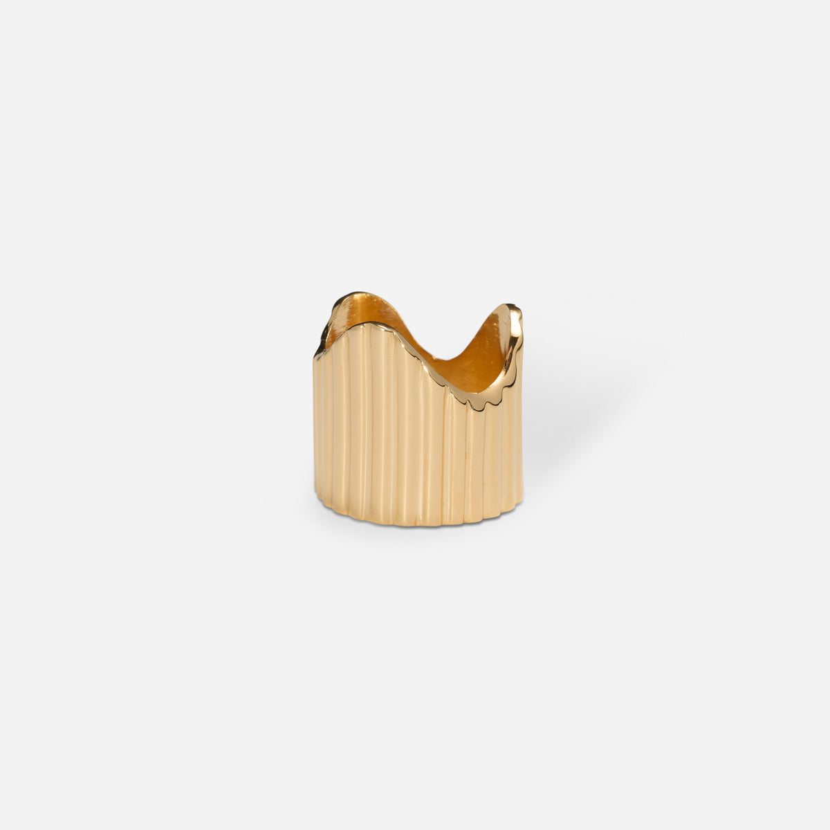 Column Ring in Gold