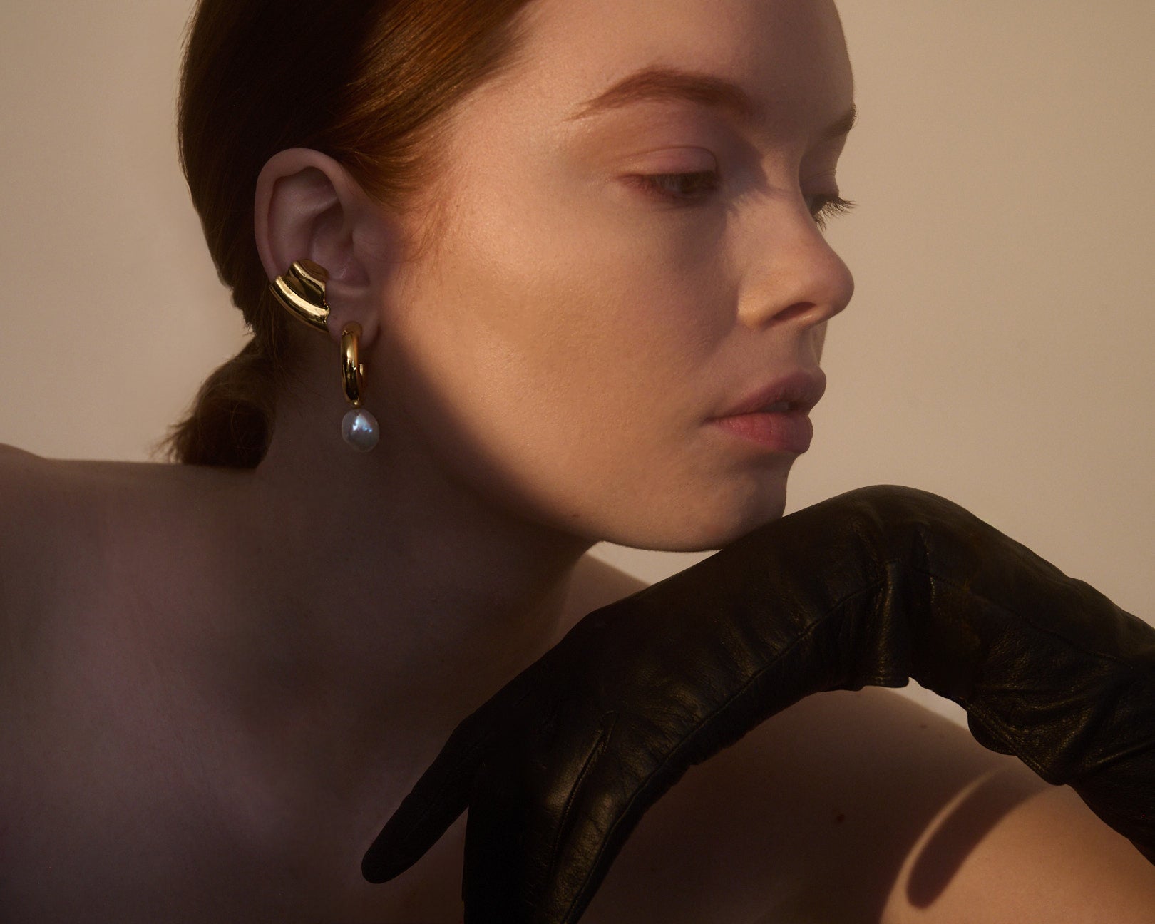 Conch Ear Cuff in Gold