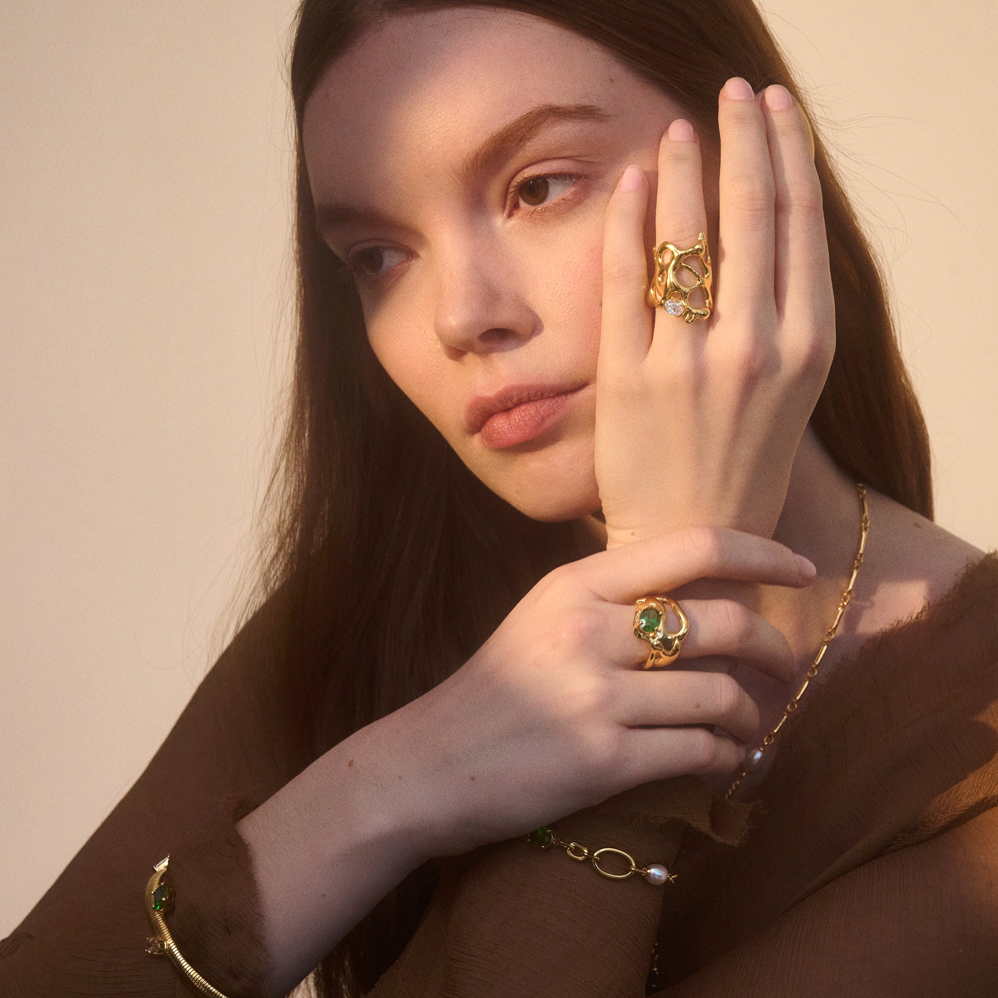 Isla Ring in Gold