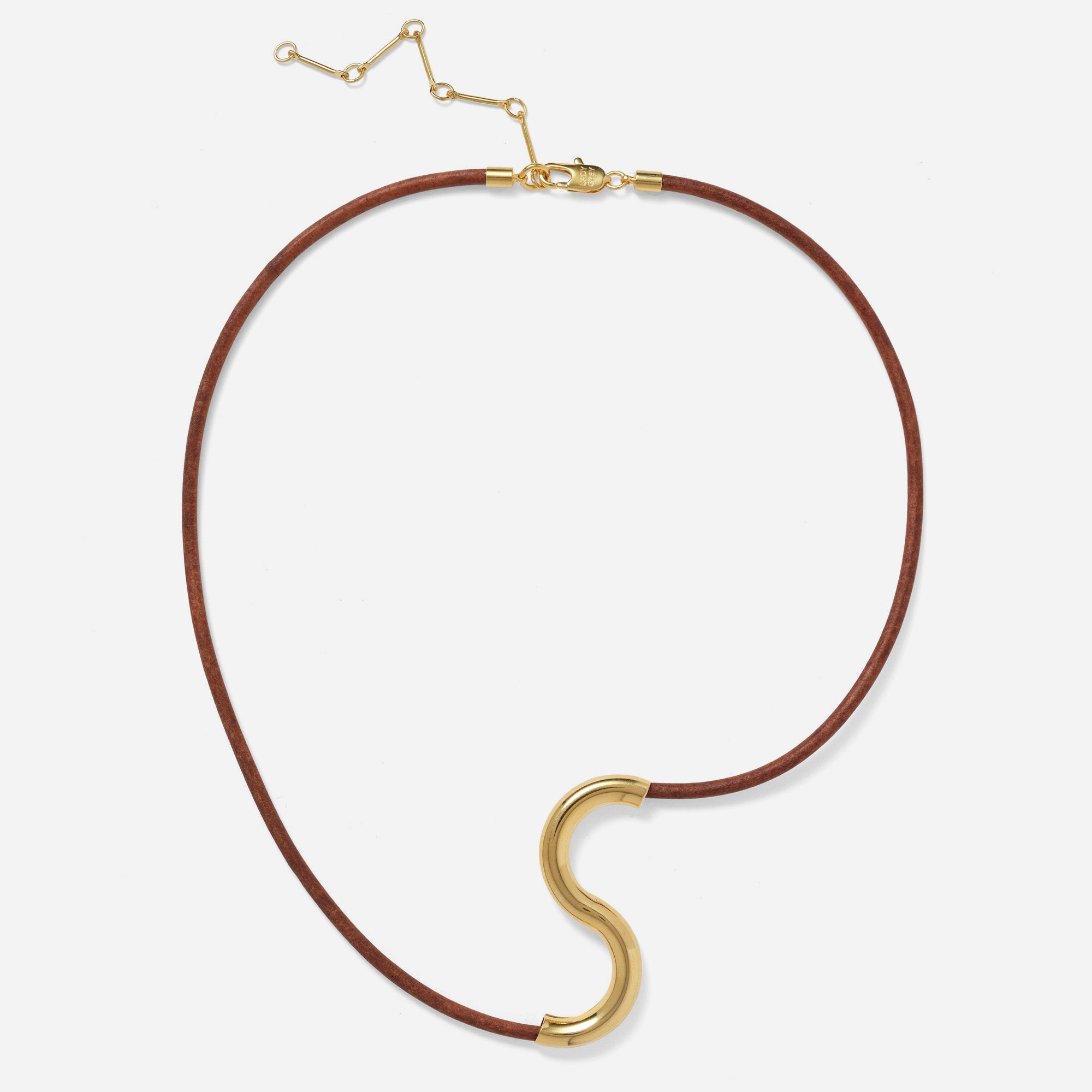 Curve Necklace in Gold