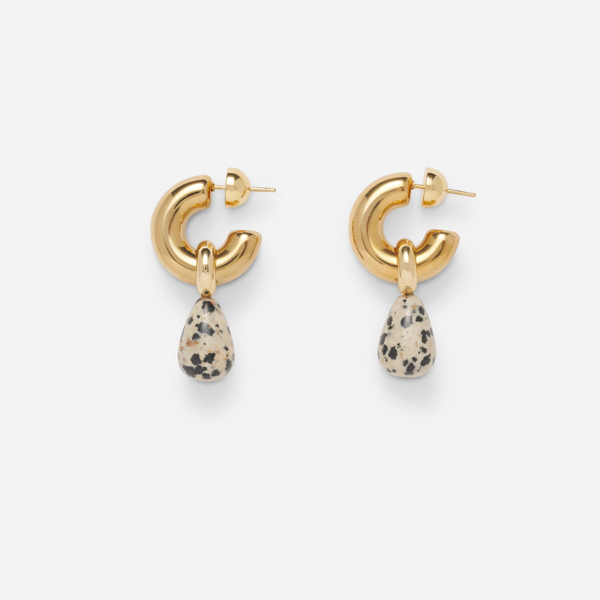 Dalmatian Hoops in Gold