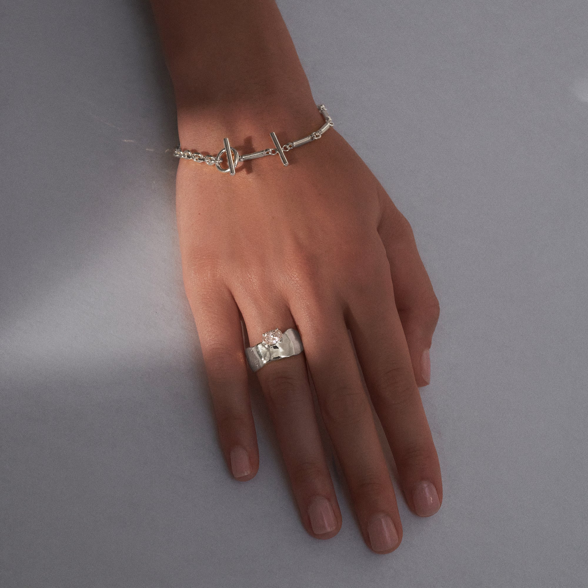 Drift Ring in Silver