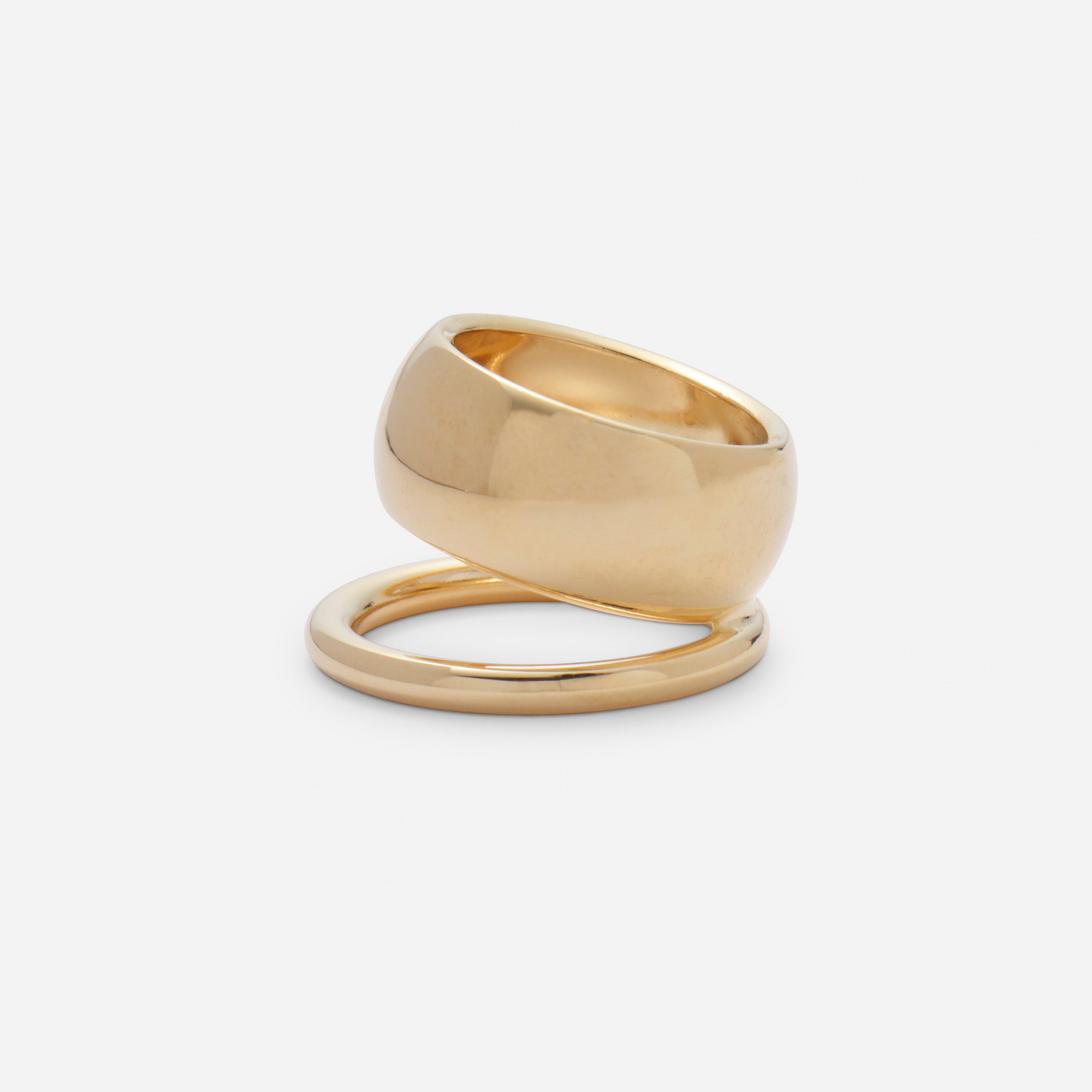Halo Ring in Gold