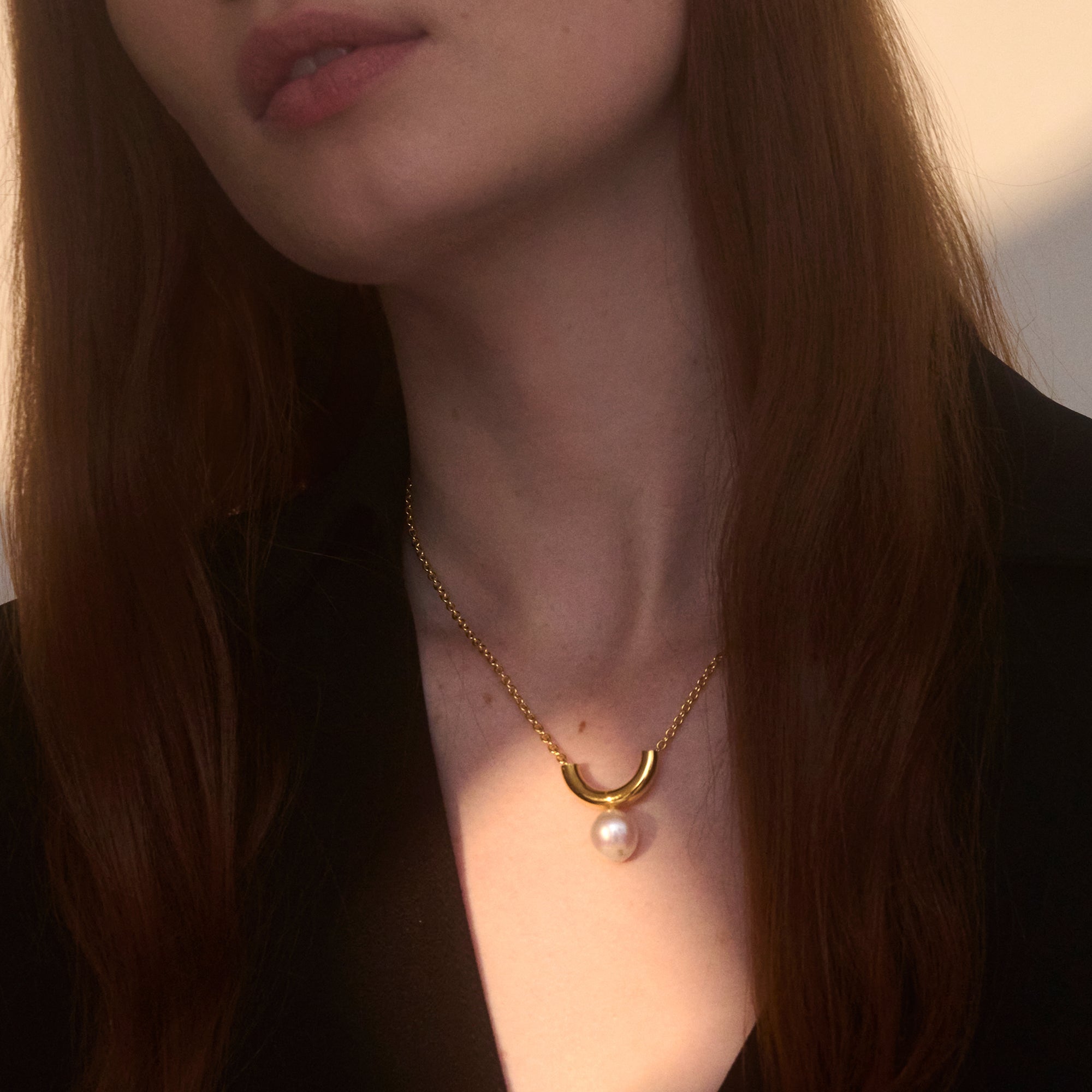 Isla Necklace in Gold