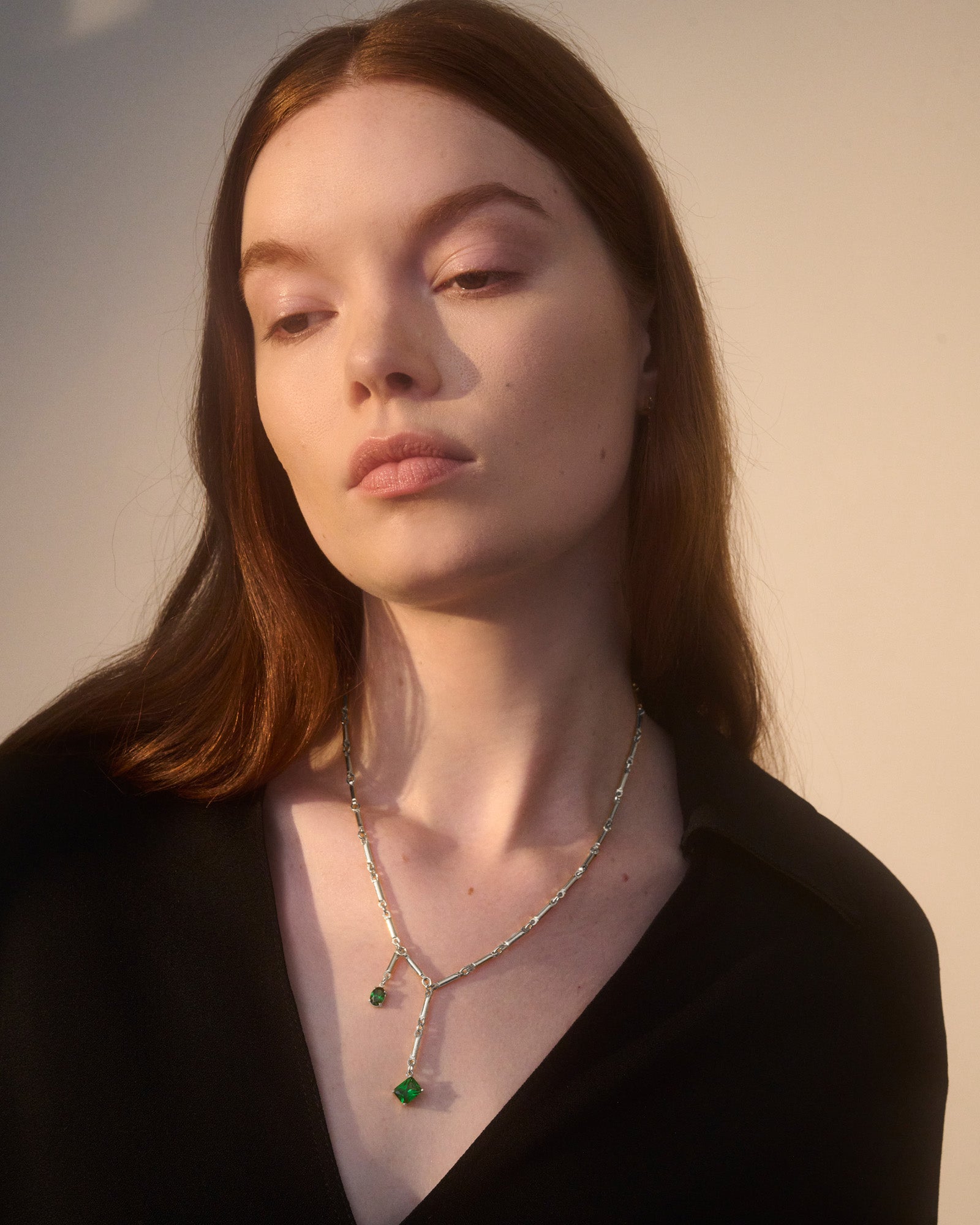 Ivy Necklace in Silver