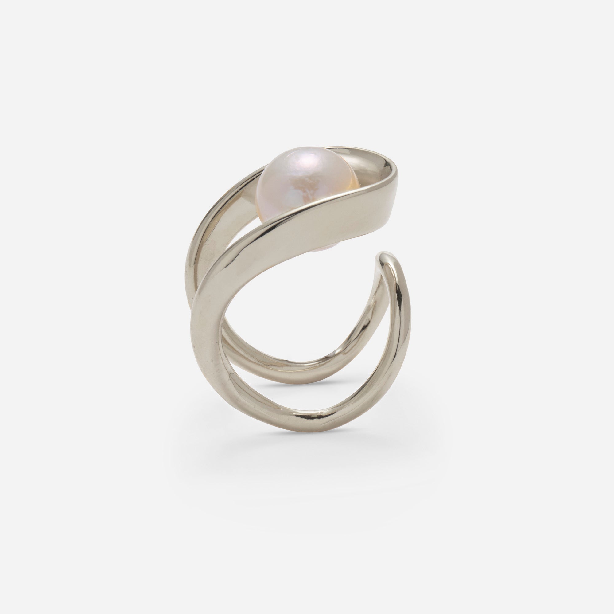 Pearl Raya Ring in Silver