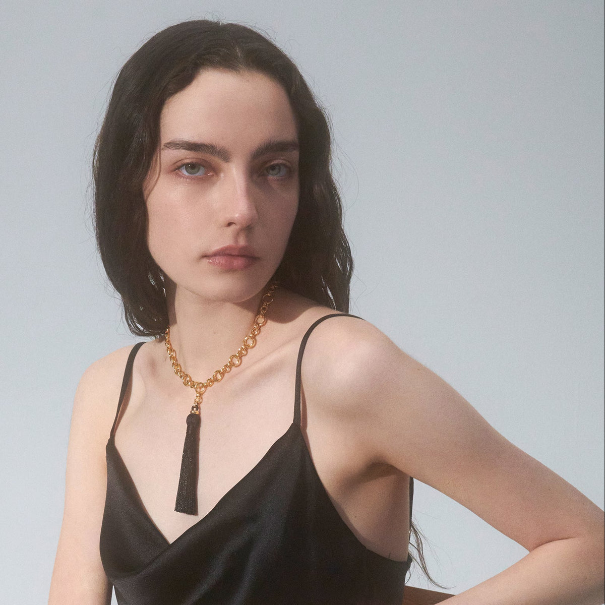Sadie Necklace in Gold