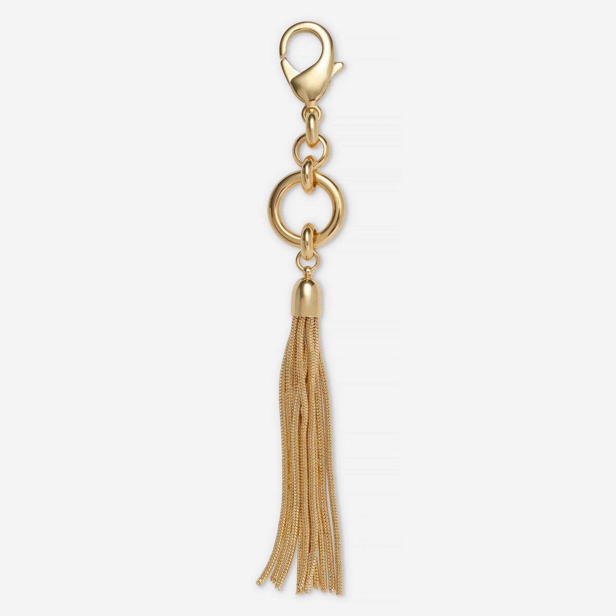 Tassel Keychain in Gold
