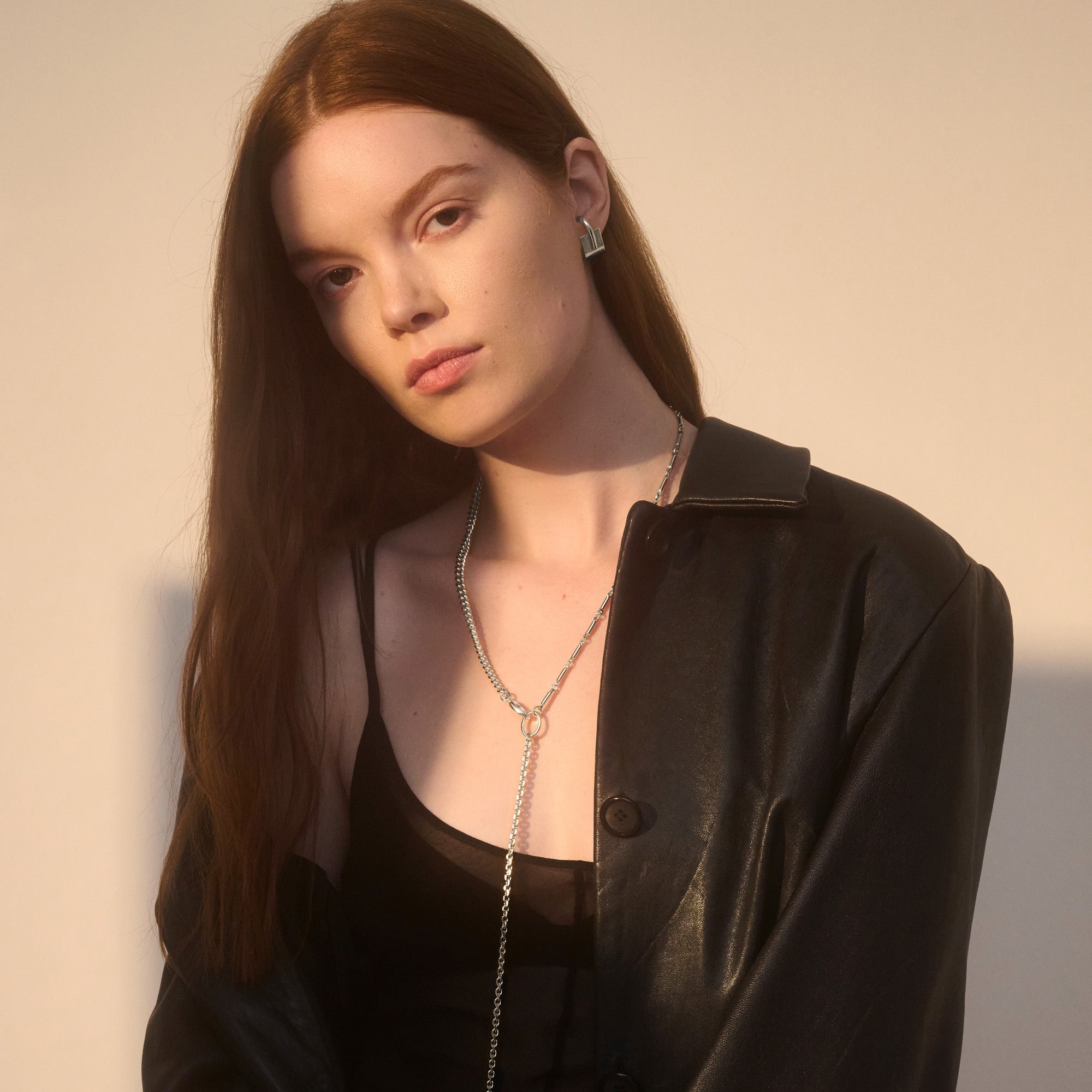 Triplet Necklace in Silver