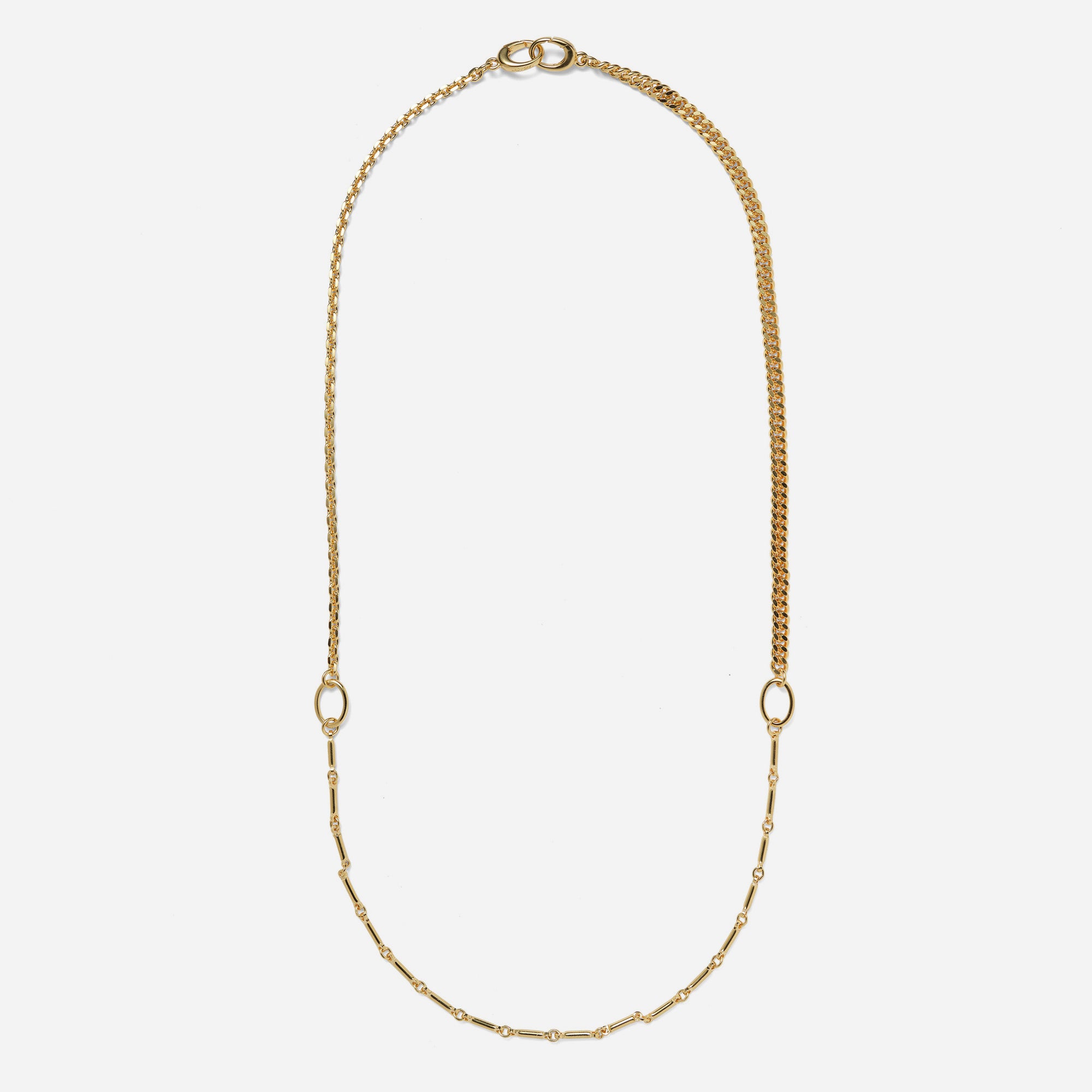 Triplet Necklace in Gold