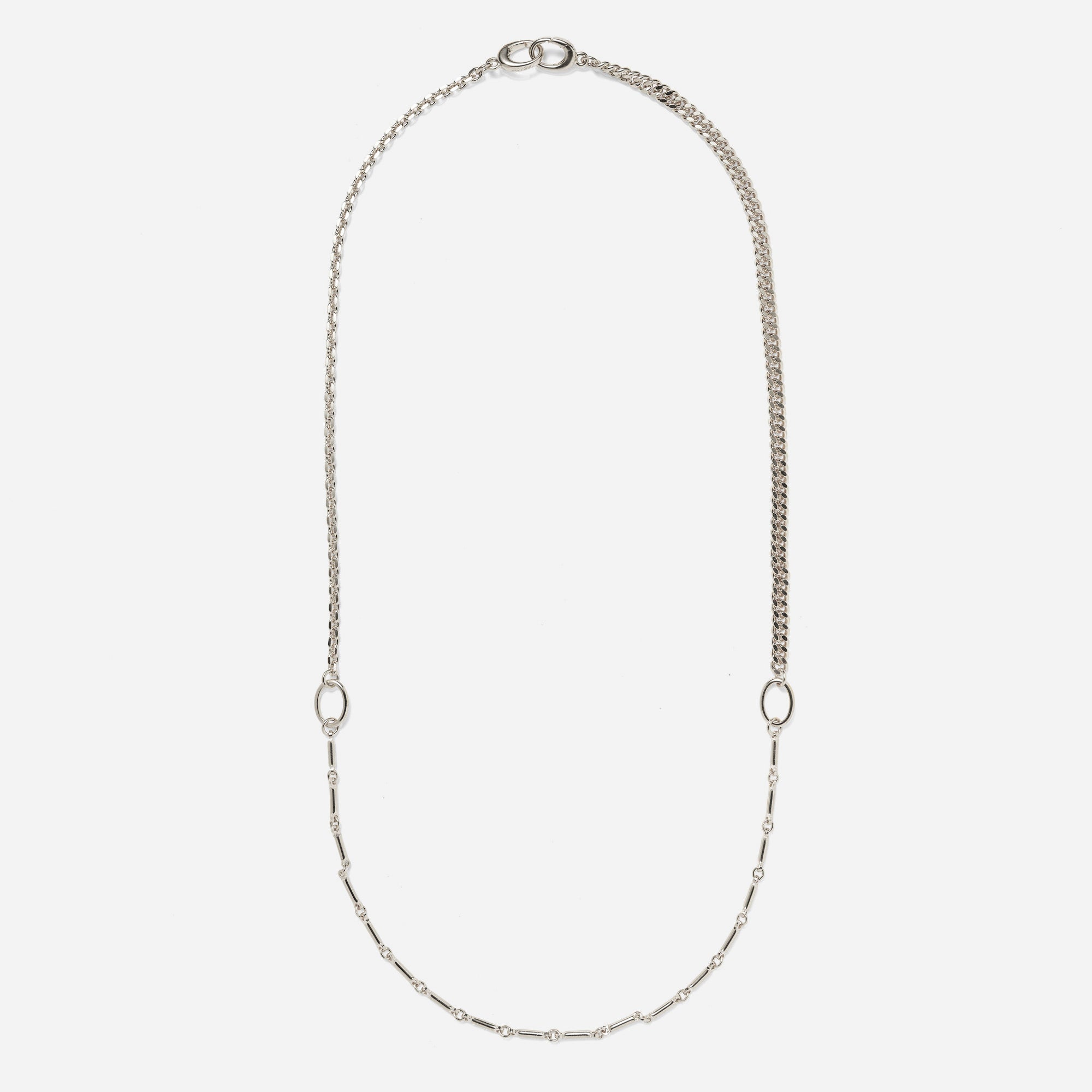 Triplet Necklace in Silver