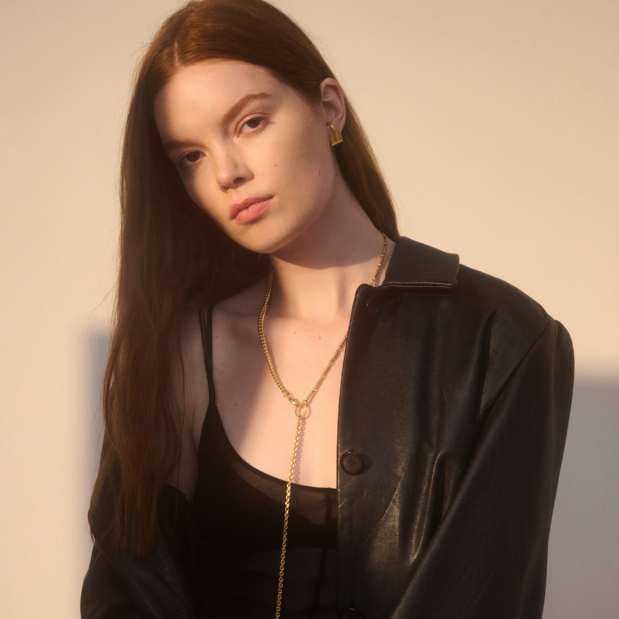 Triplet Necklace in Gold