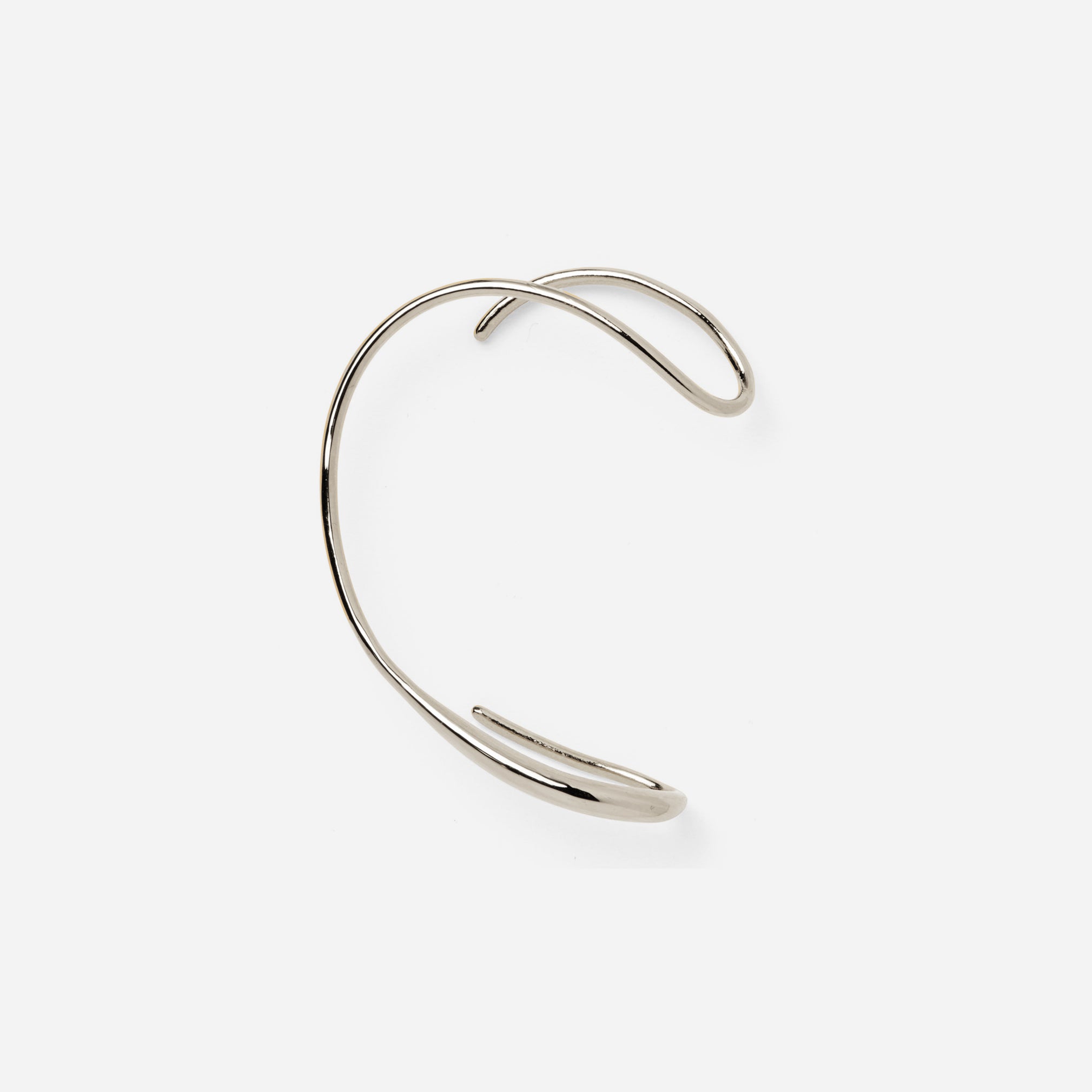 Trace Ear Cuff in Silver