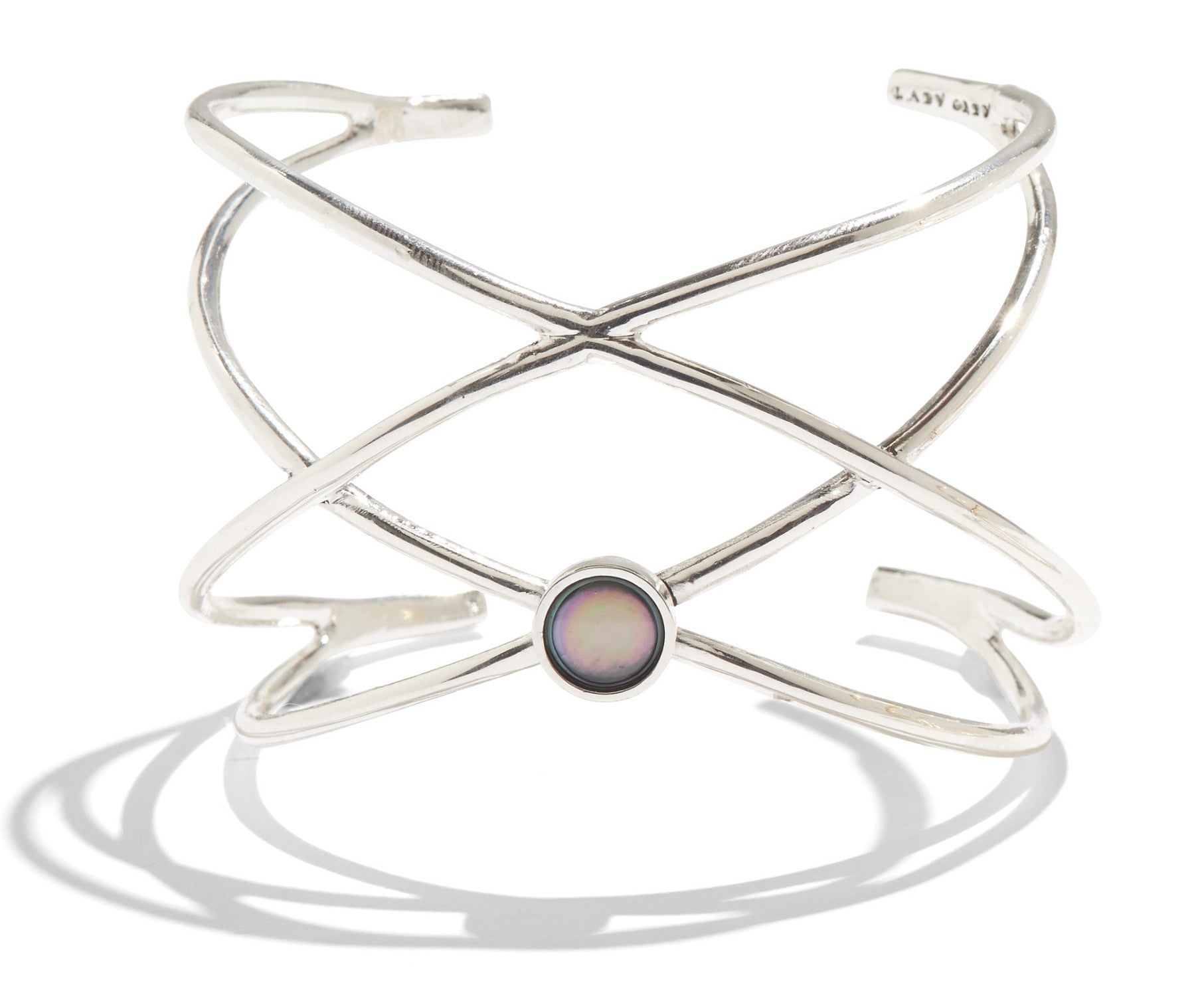Lady Grey Jewelry Aurora Cuff Silver