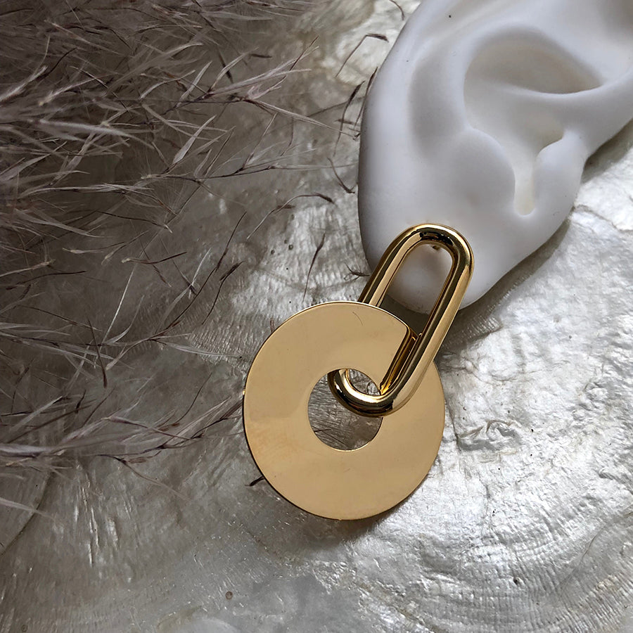 Loup Earring in Gold