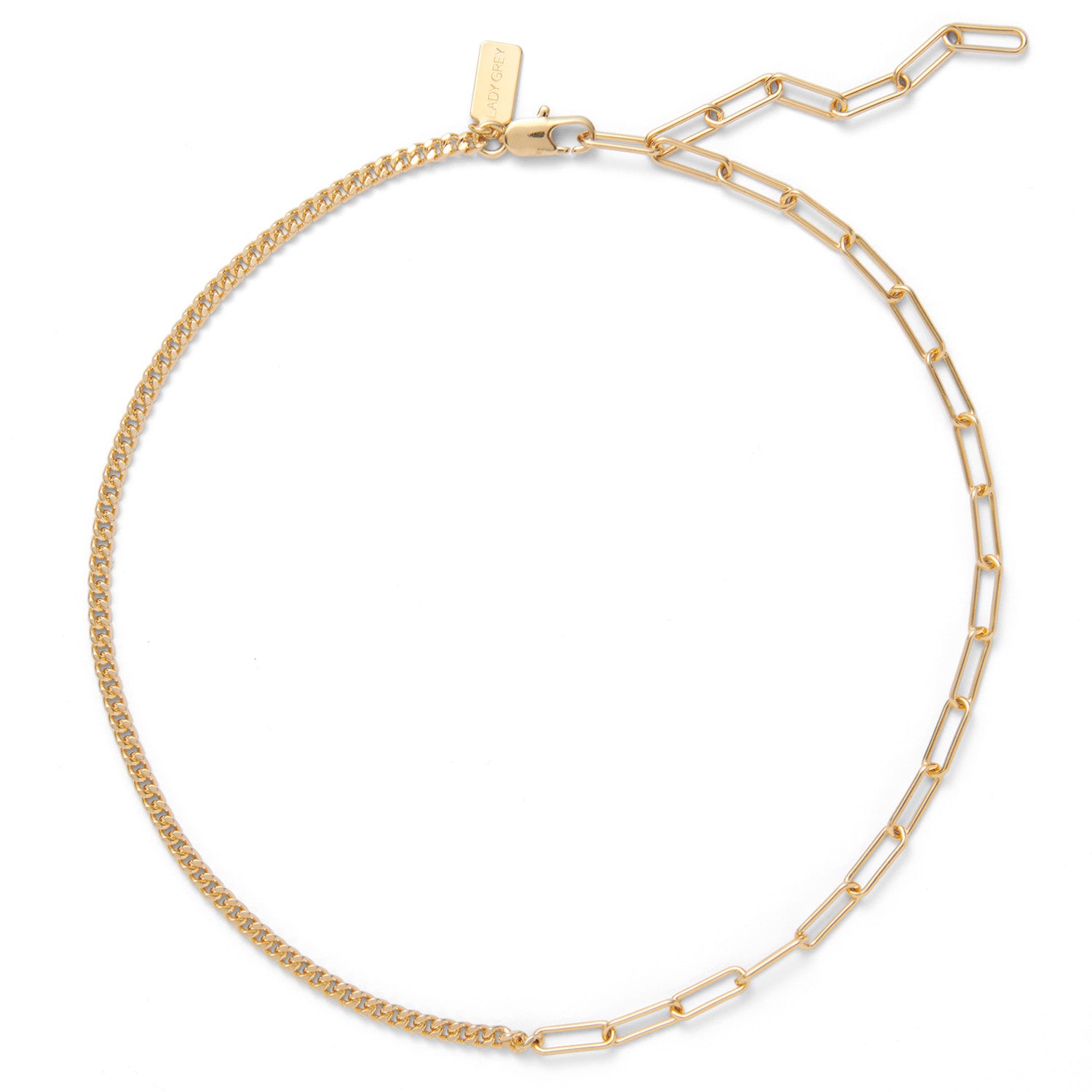 Gemini Necklace in Gold