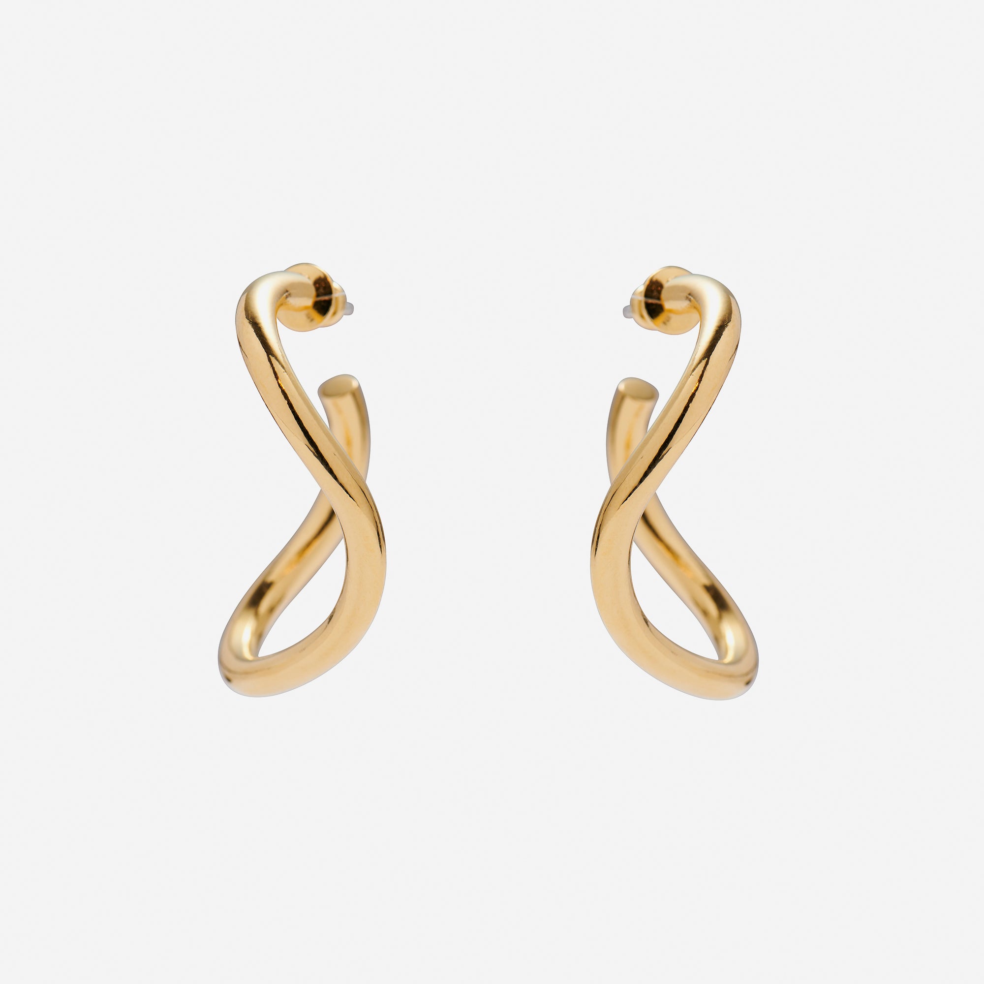 Lady Grey Jana Hoops In Gold