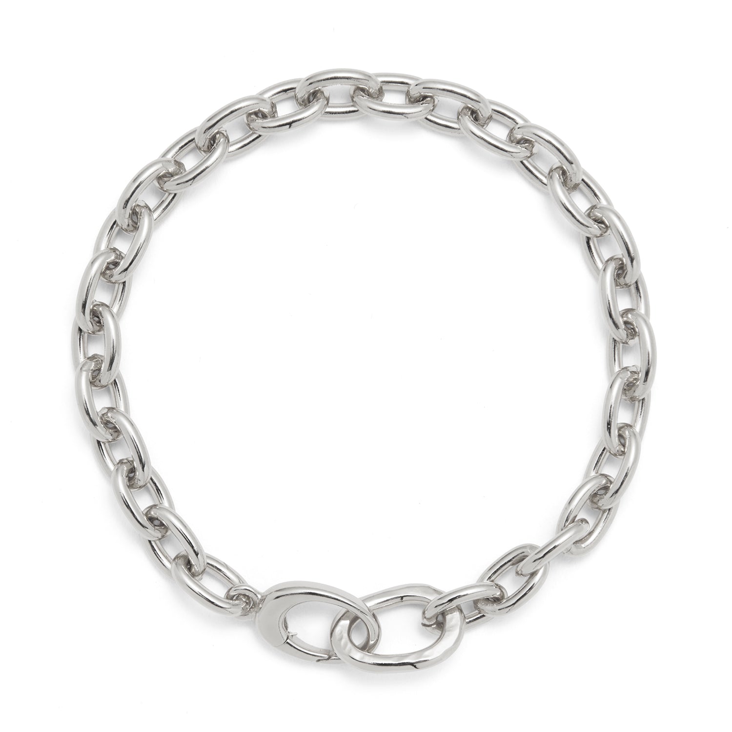 Loupe Bracelet in Silver