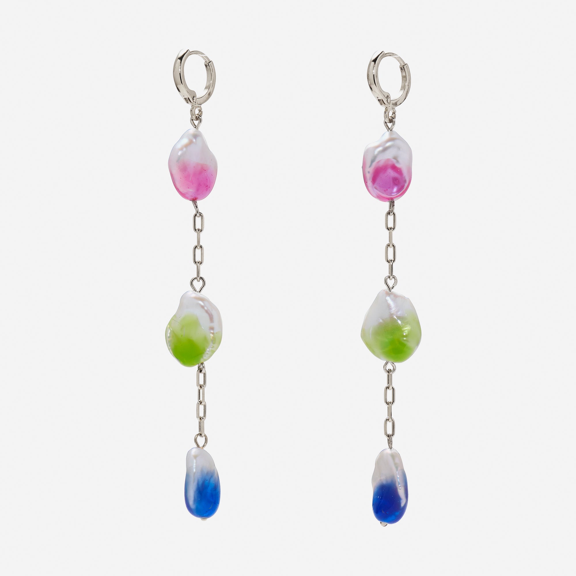 Lady Grey Molly Earrings in Silver