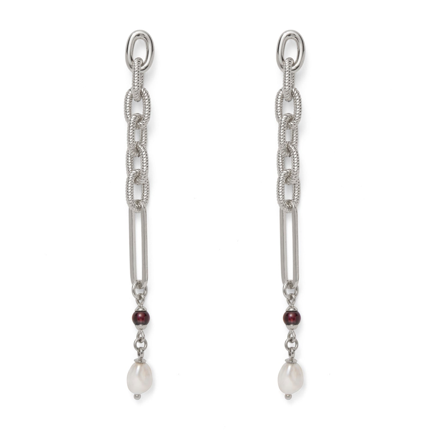 Montage Earring in Silver