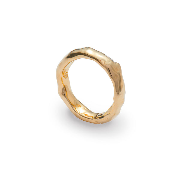 Pebble Ring in Gold