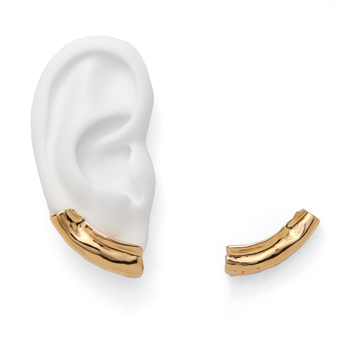 Sheath Earring in Gold