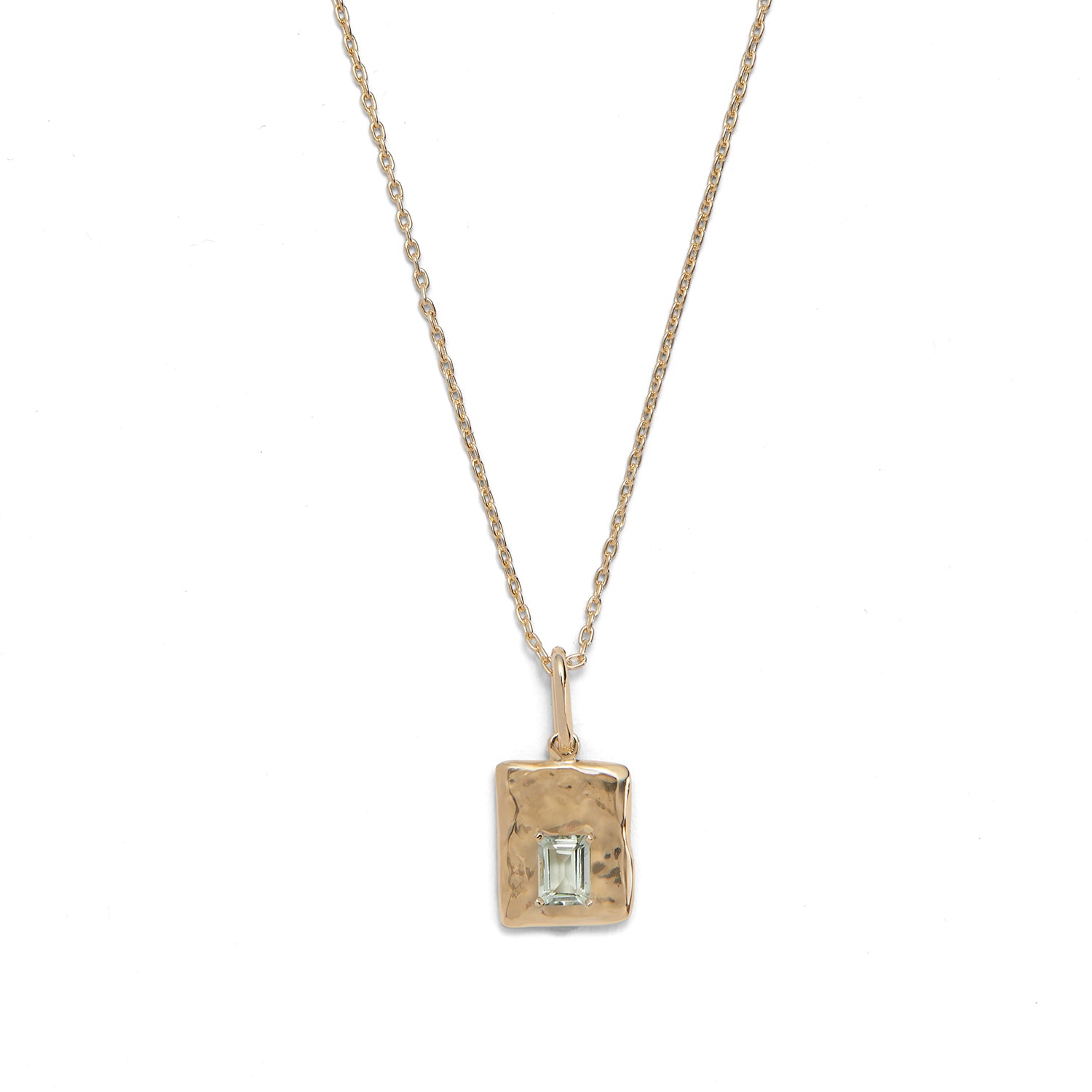 Signet Necklace in Gold