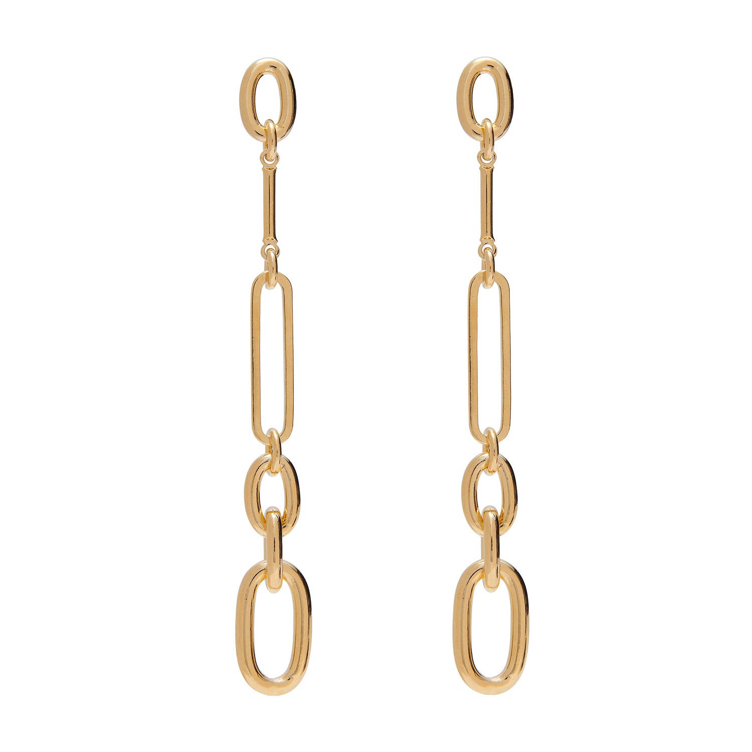 Tidal Earrings in Gold