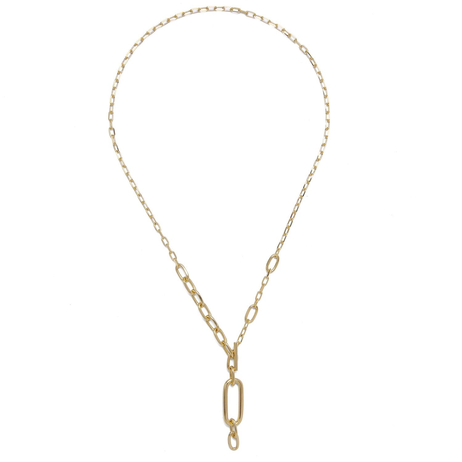 Lady Grey Tier Necklace in Gold