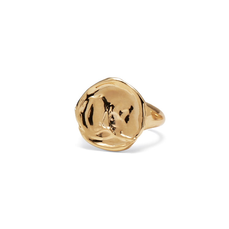 Lady Grey Jewelry Palette Signet Ring in Gold