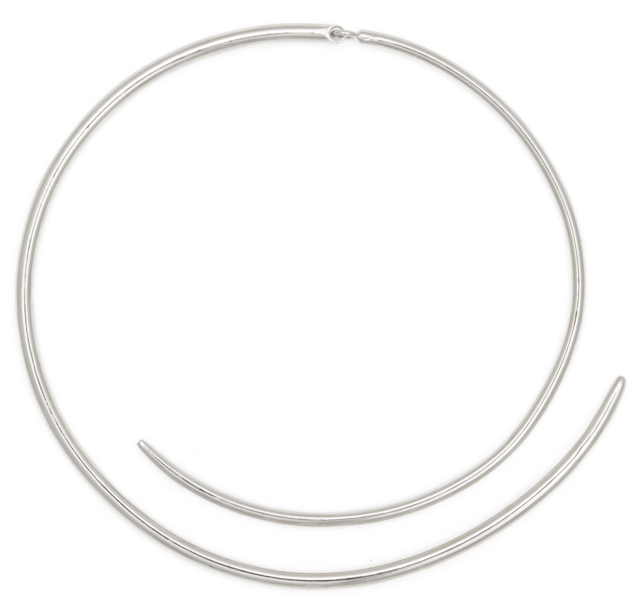 Spiral Collar in Silver