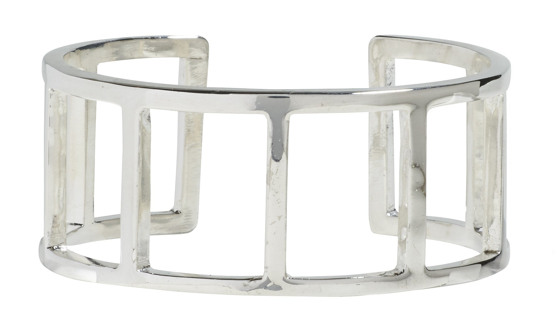 Ladder Cuff in Silver