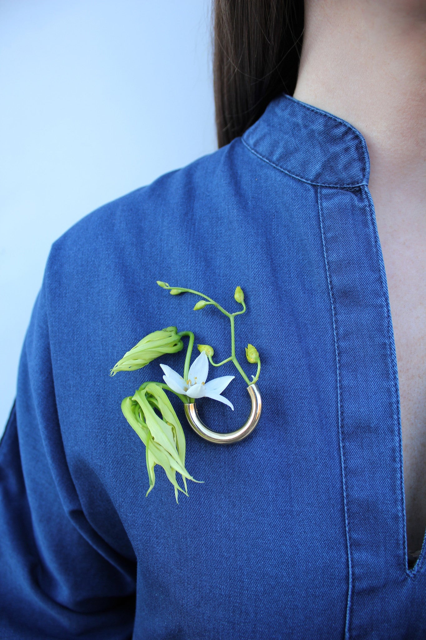Lady Grey Jewelry Botanical Brooch