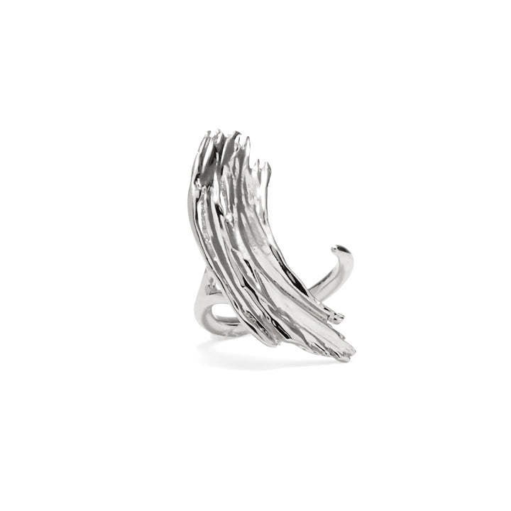 Frida Ring in Rhodium