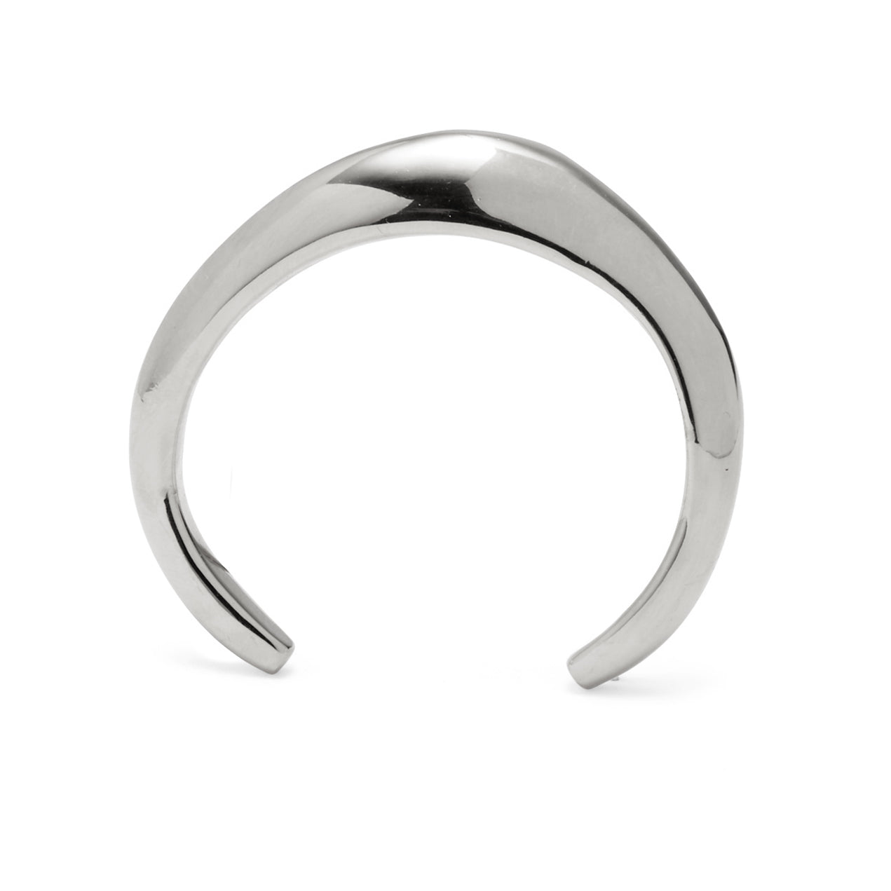 Lady Grey Jewelry Organic Cuff in Rhodium